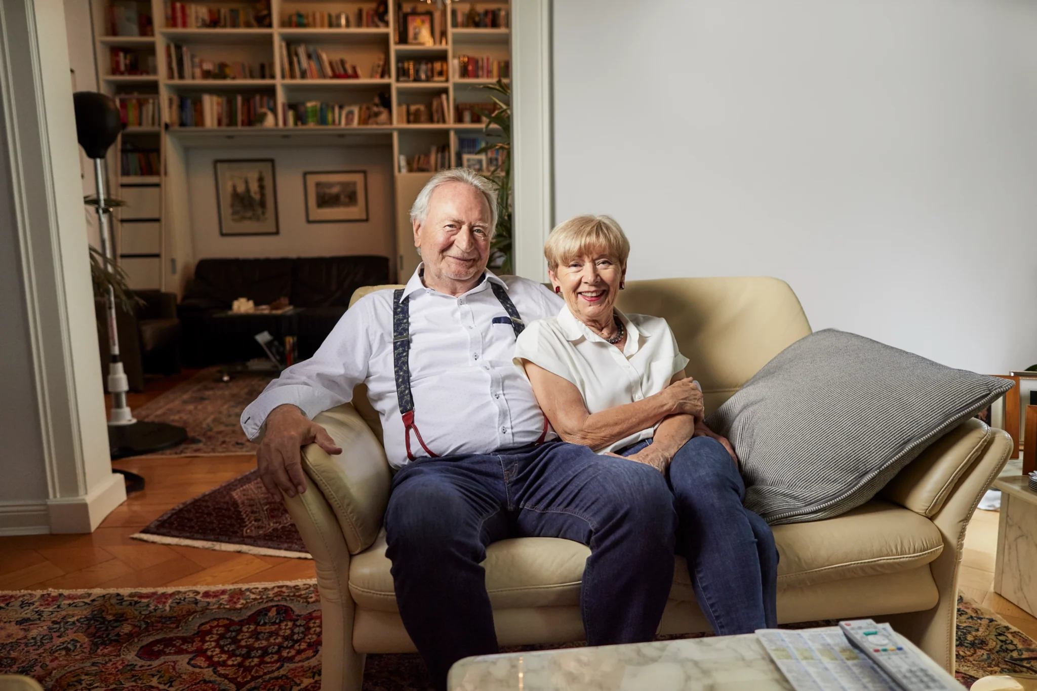 altes Paar vererbt Wohnung